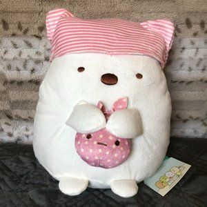 12" Shirokuma with Cloth Wrap Pajama Plush San-X